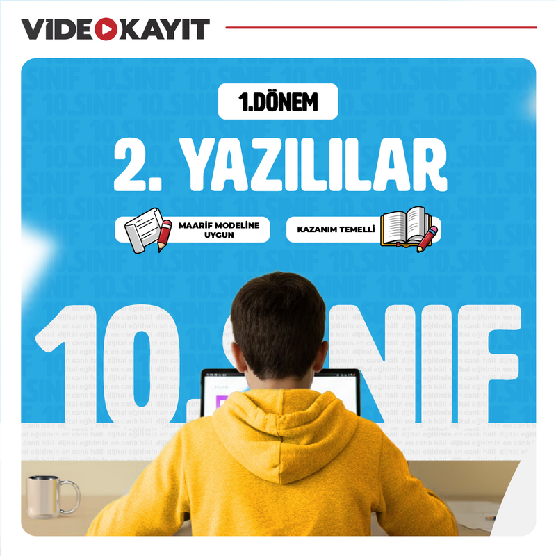 Farklı YKS - 10. Sınıf 1. Dönem 2. Yazılı Çalışmaları | Video Kayıt