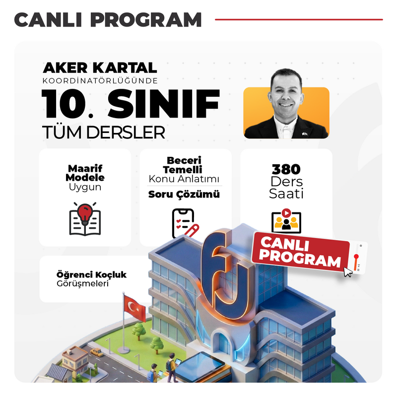 Farklı LGS - 10.Sınıf Tüm Dersler 2027 | Canlı Program