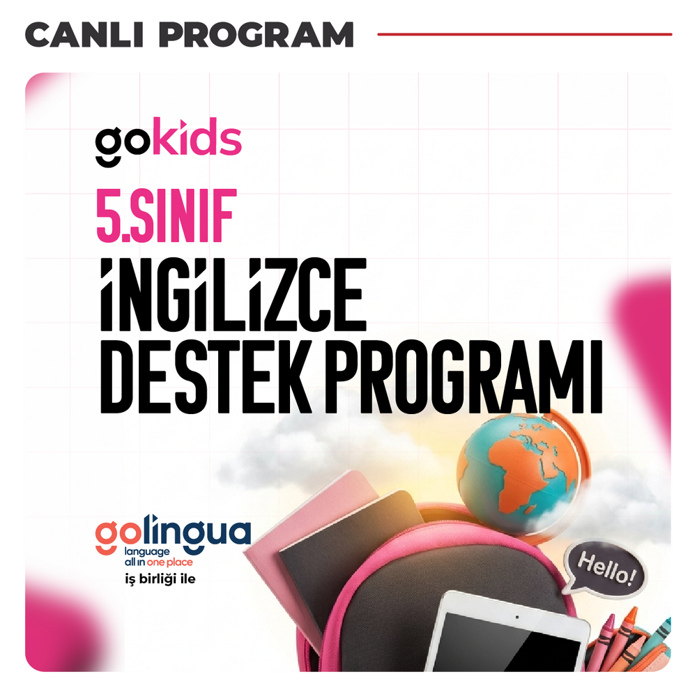 5. Sınıf İngilizce Destek Programı