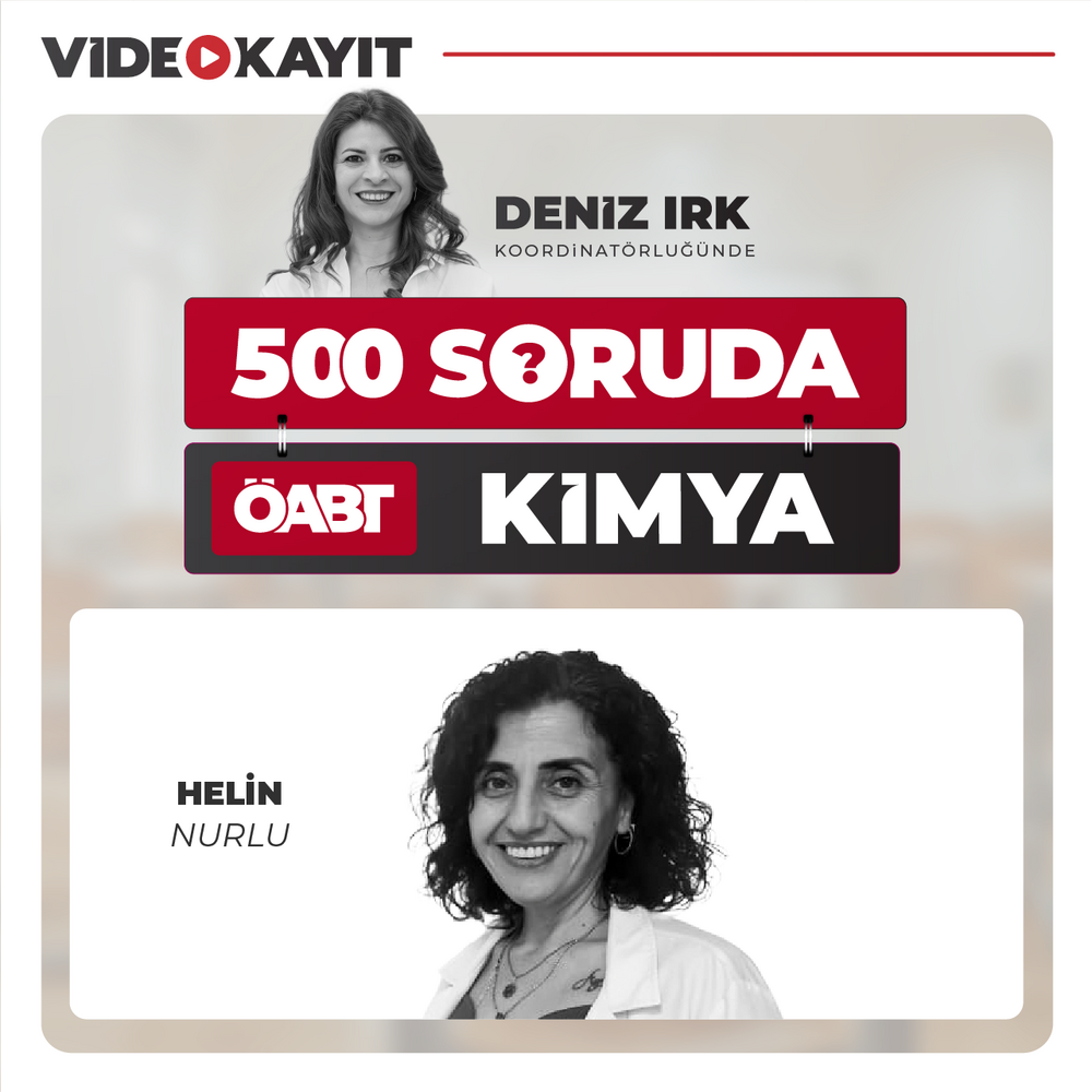 500 Soruda Kimya ÖABT | Video Kayıt
