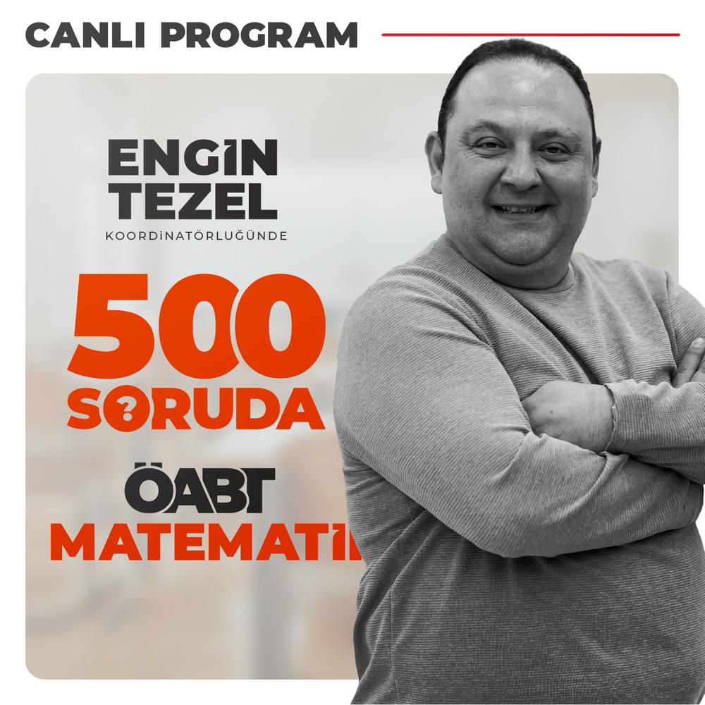 500 Soruda Matematik ÖABT | Canlı Program