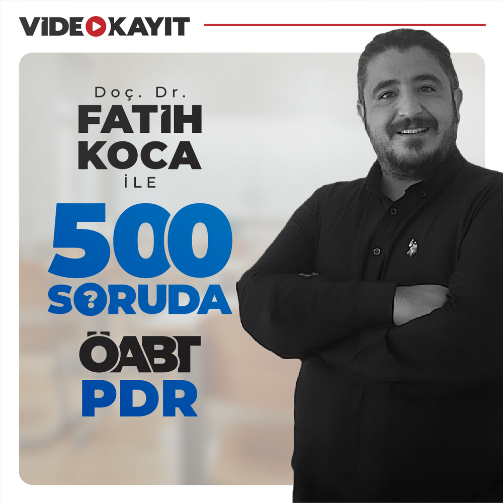 500 Soruda PDR ÖABT | Video Kayıt