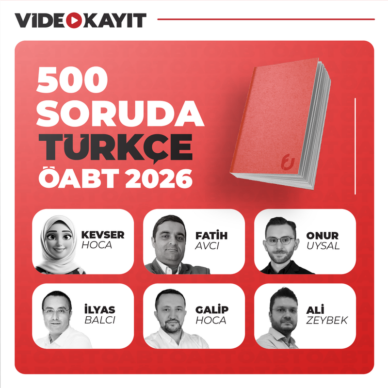 Farklı KPSS - 500 Soruda Türkçe ÖABT 2026 | Video Kayıt