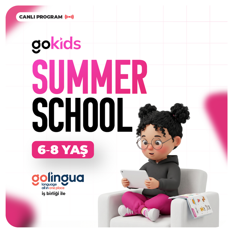 Farklı İngilizce - 6-8 Yaş Summer School | Canlı Program