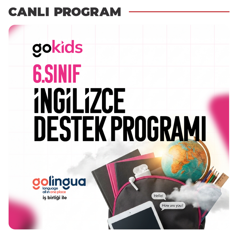 Farklı İngilizce - 6. Sınıf İngilizce Destek Programı