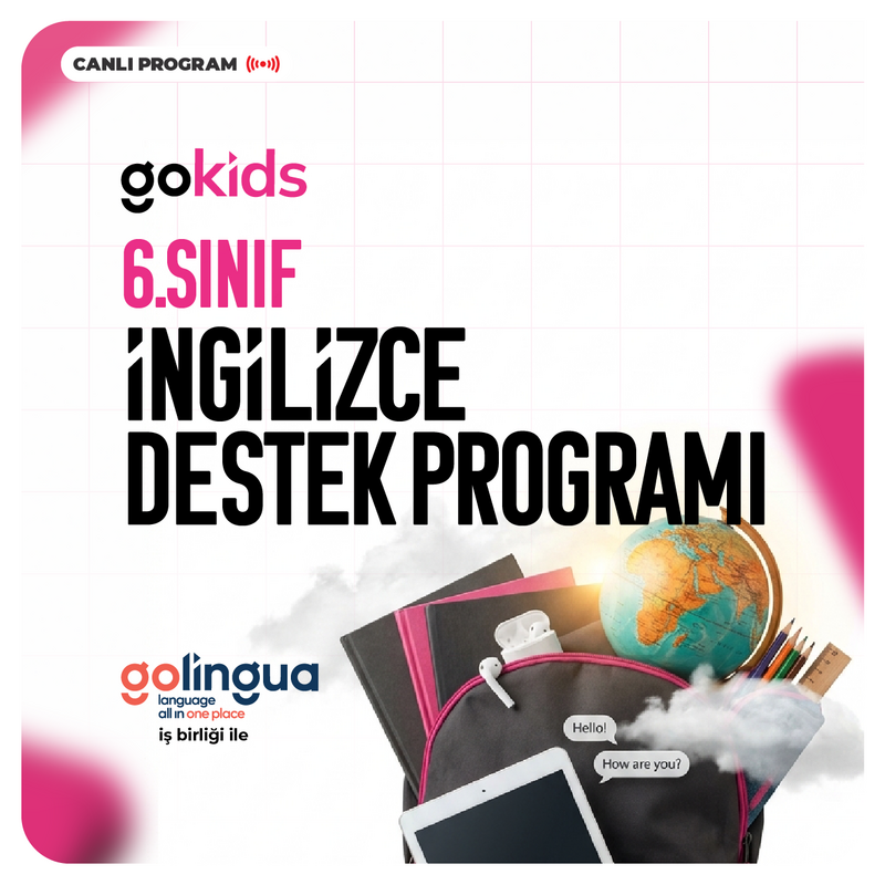 Farklı İngilizce - 6. Sınıf İngilizce Destek Programı
