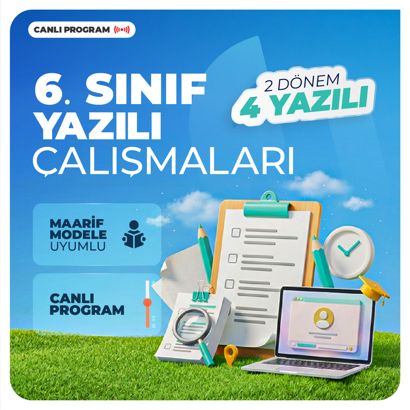 Farklı LGS - 6. Sınıf Yazılı Çalışmaları 2027 | Canlı Program