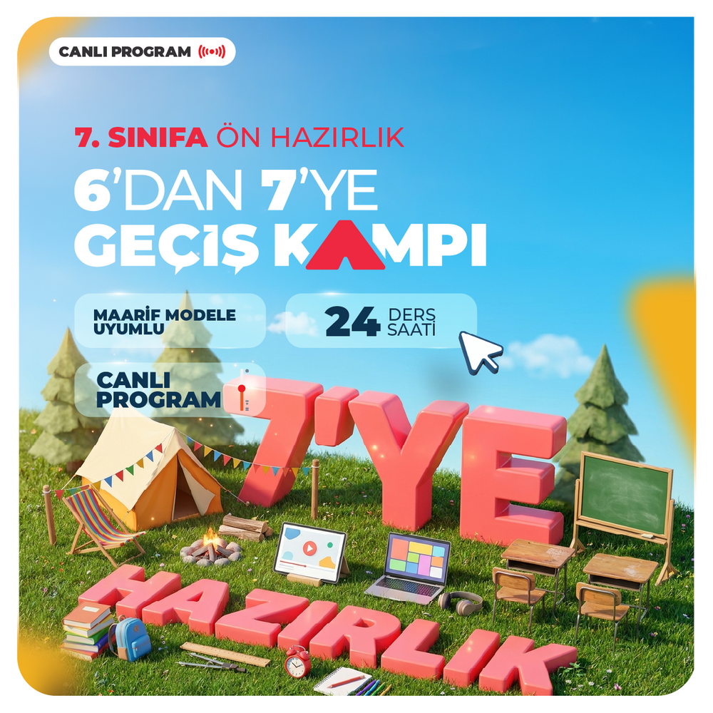6'dan 7′ye Geçiş Kampı | Canlı Program