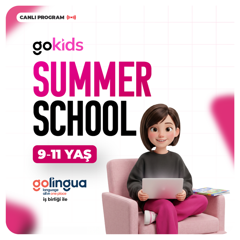 Farklı İngilizce - 9-11 Yaş Summer School | Canlı Program