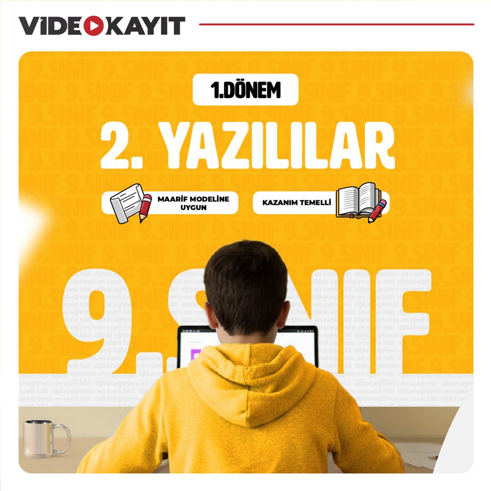 9. Sınıf 1. Dönem 2. Yazılı Çalışmaları | Video Kayıt