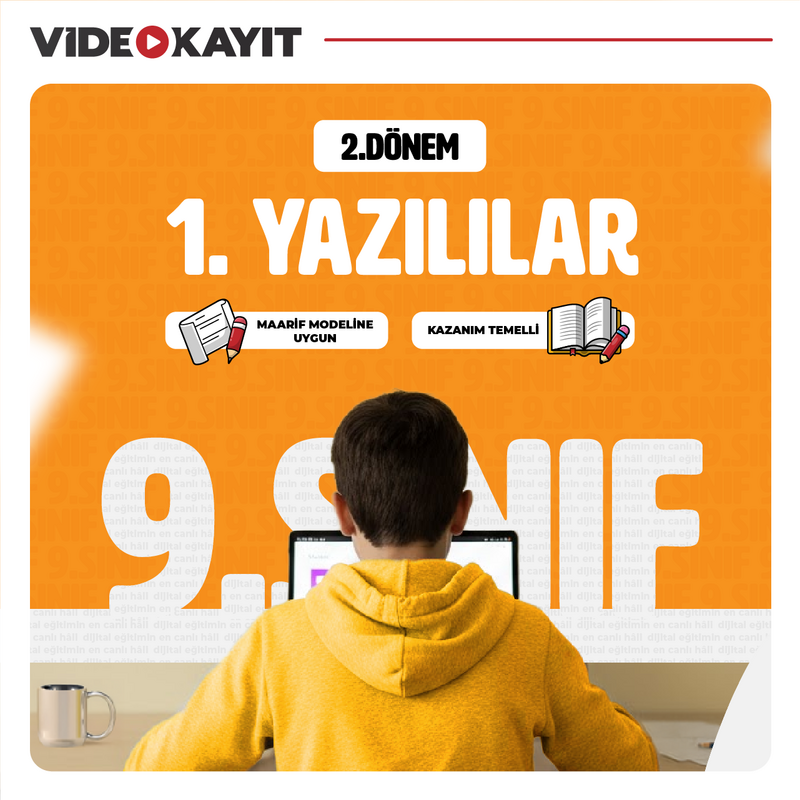Farklı YKS - 9. Sınıf 2. Dönem 1. Yazılı Çalışmaları | Video Kayıt