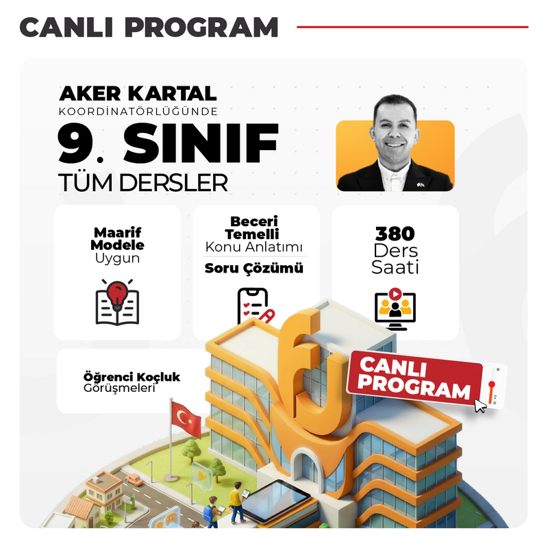 Farklı LGS - 9.Sınıf Tüm Dersler 2027 | Canlı Program