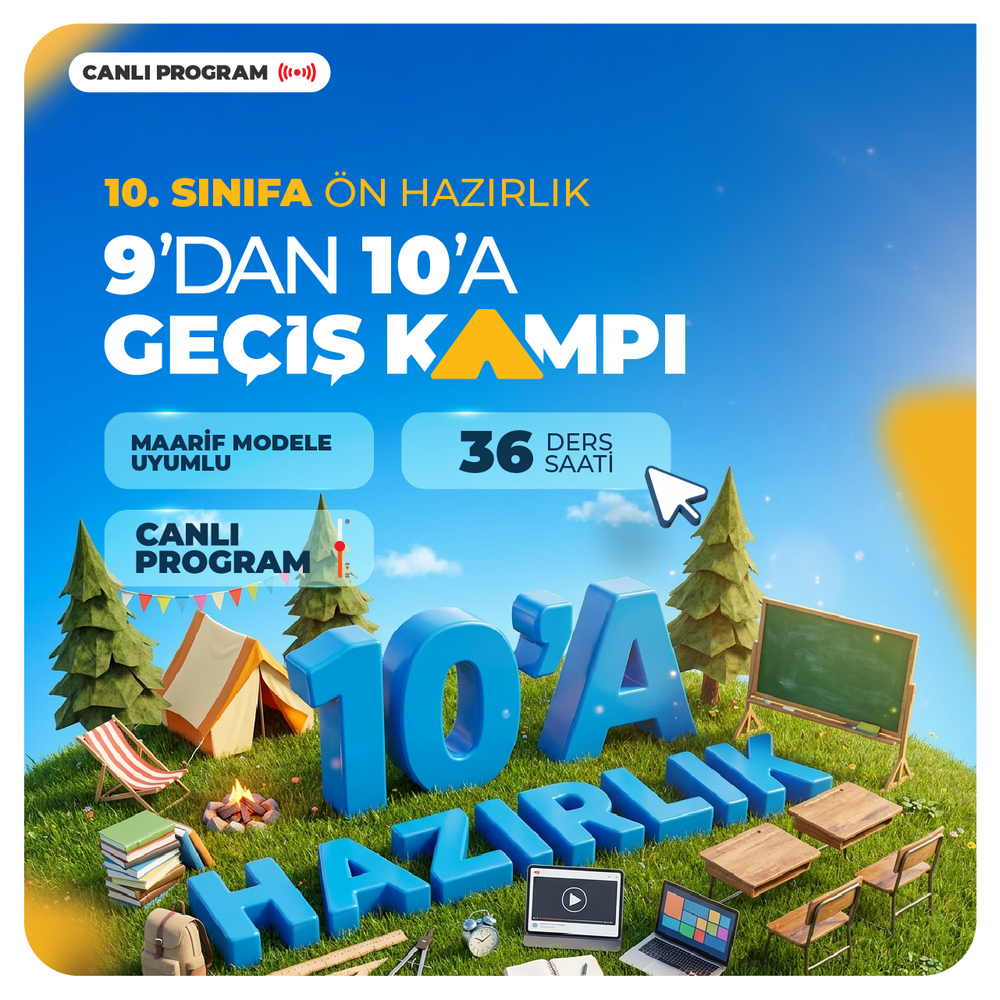 9'dan 10'a Geçiş Kampı | Canlı Program