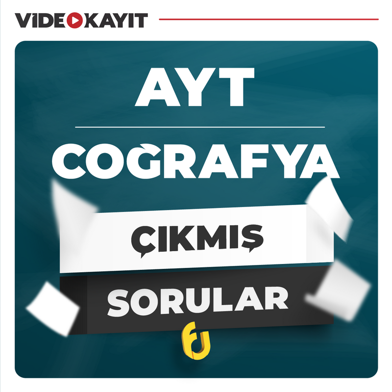 Farklı YKS - AYT Coğrafya Çıkmış Sorular | Tüm Yıllar