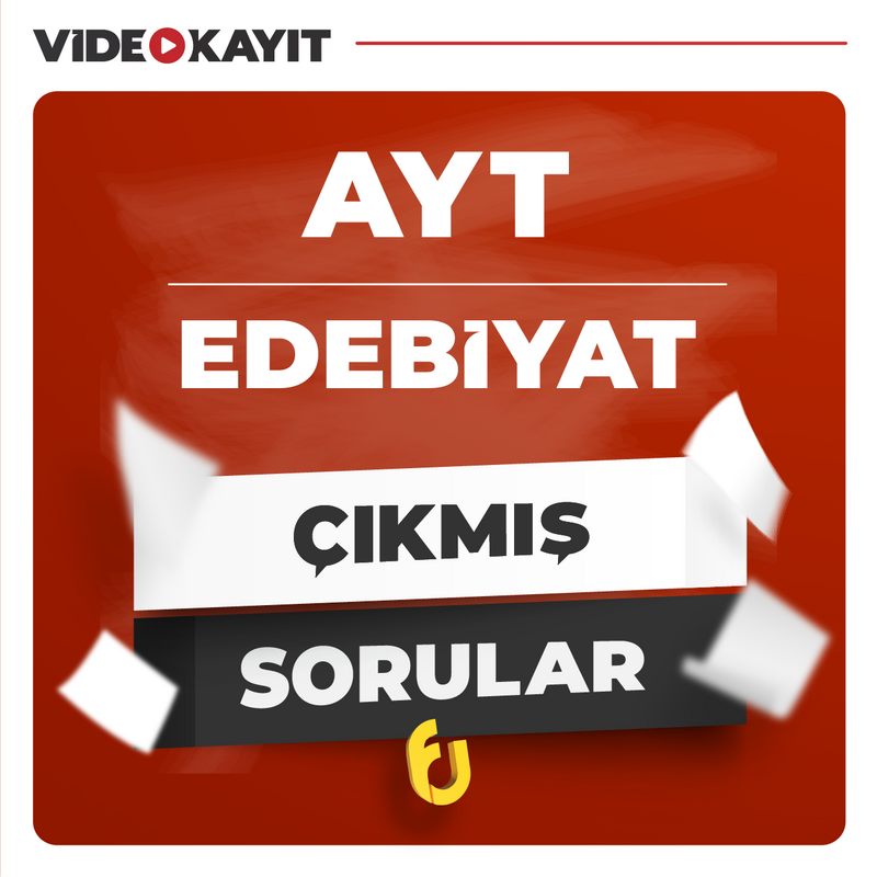 Farklı YKS - AYT Edebiyat Çıkmış Sorular | Tüm Yıllar