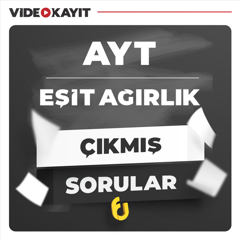 Farklı YKS - AYT Eşit Ağırlık Çıkmış Sorular | Tüm Yıllar