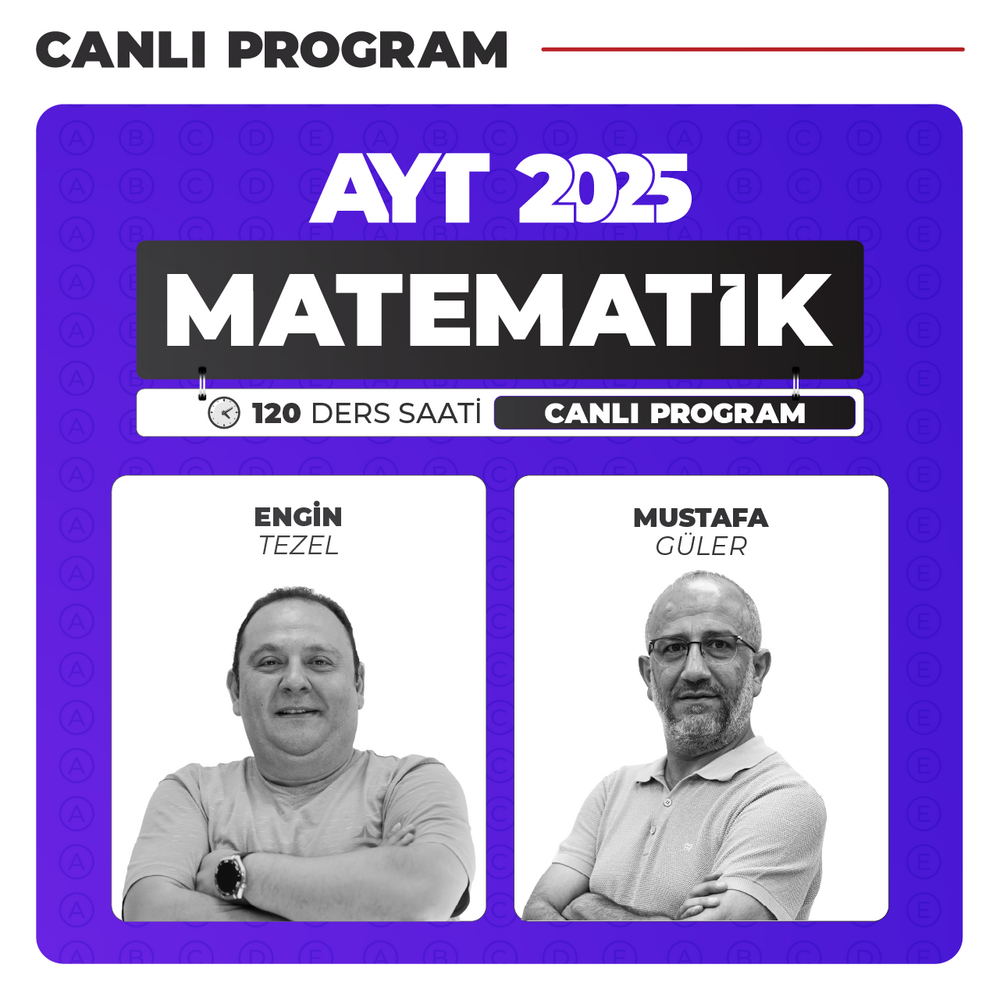 AYT Matematik 2025 | Canlı Program