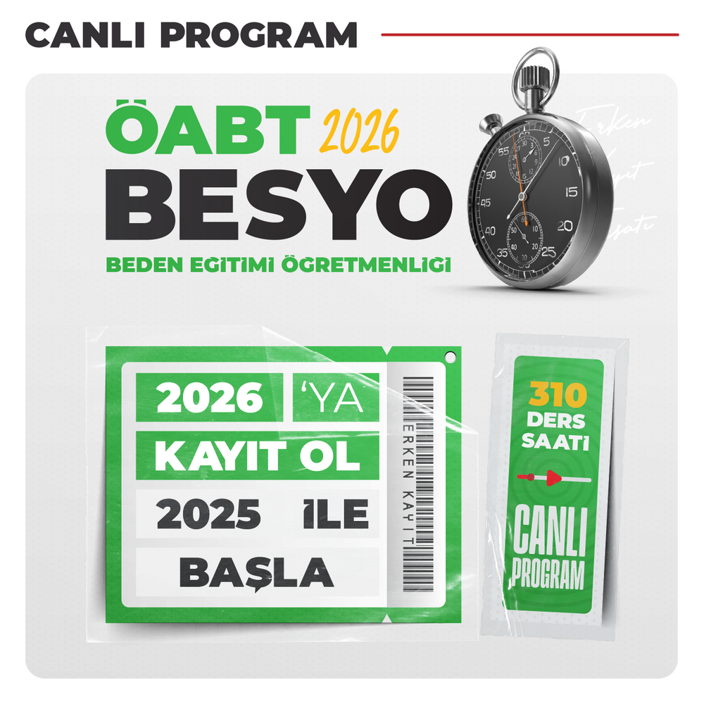 Beden Eğitimi ÖABT 2026 | Canlı Program