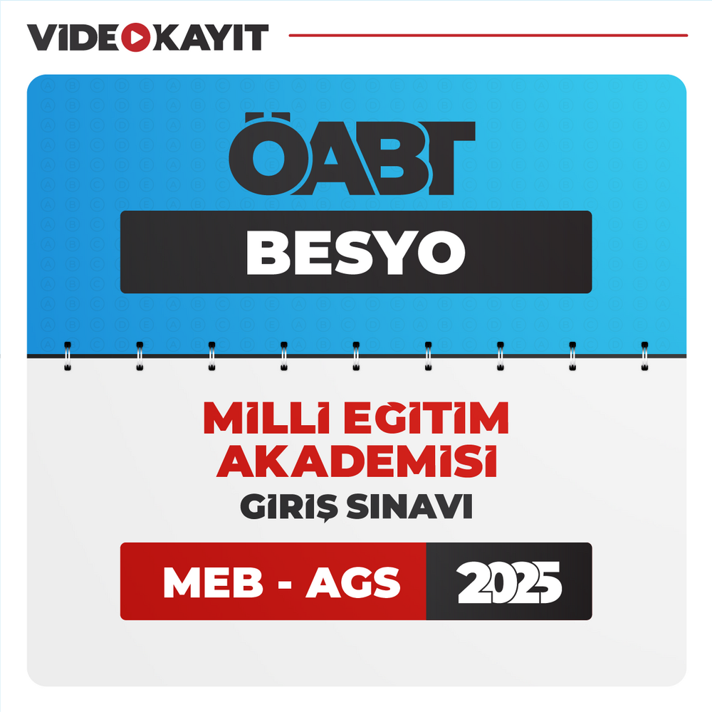 BESYO ÖABT 2025 + AGS 2025 | Video Kayıt