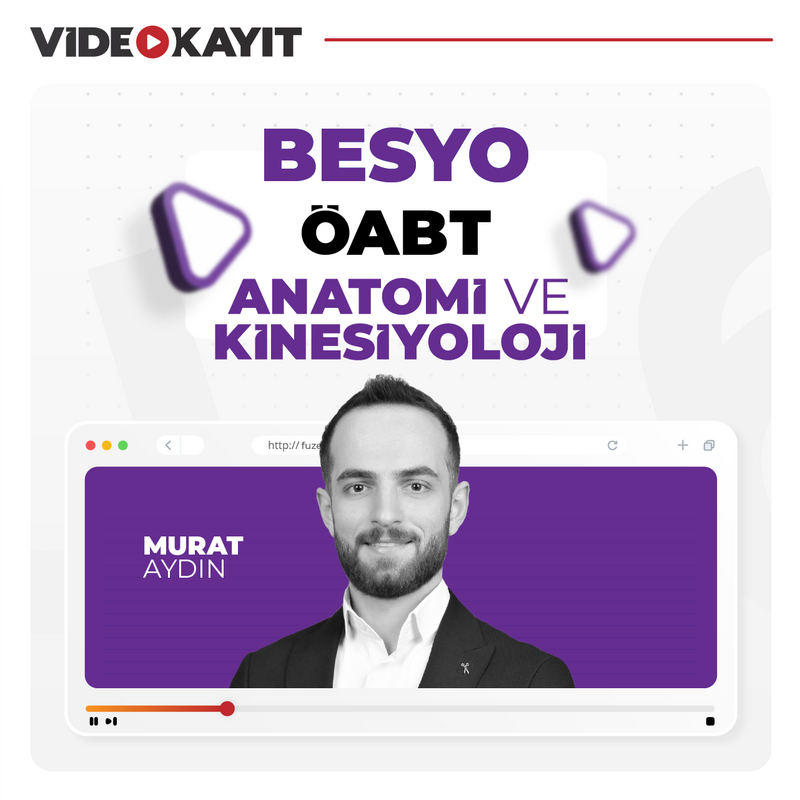 Farklı KPSS - Besyo ÖABT Anatomi ve Kinesyoloji | Video Kayıt