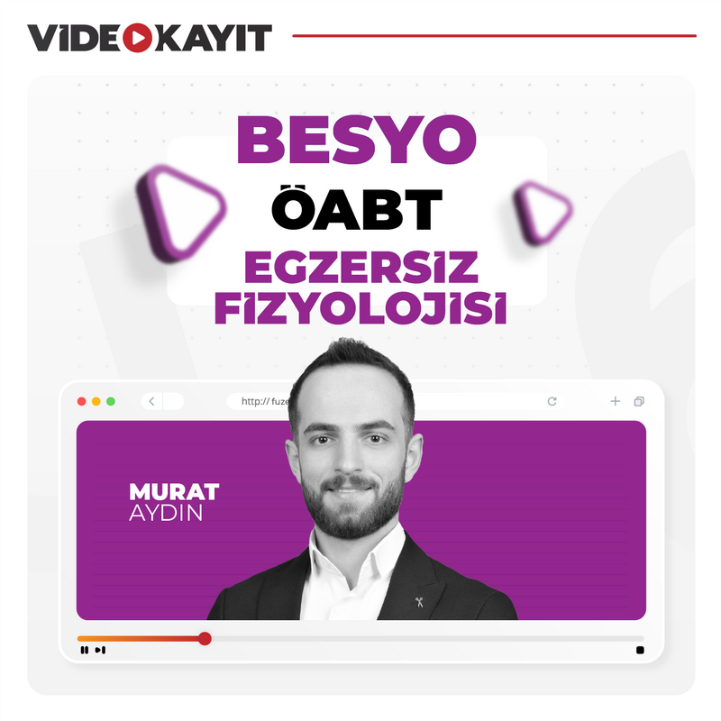 Farklı KPSS - Besyo ÖABT Egzersiz Fizyolojisi | Video Kayıt