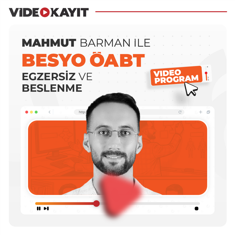 Farklı KPSS - Besyo ÖABT Egzersiz ve Beslenme | Video Kayıt
