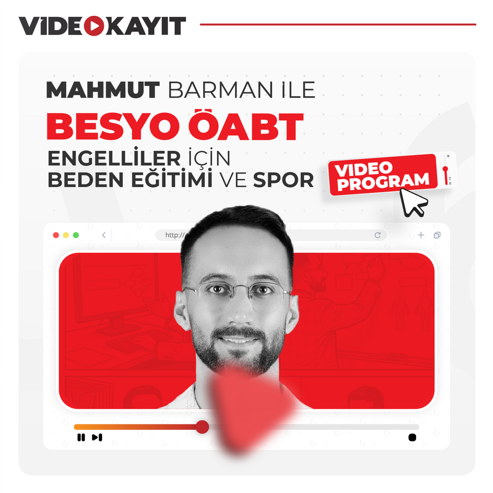 Besyo ÖABT Engelliler İçin Beden Eğitimi ve Spor | Video Kayıt