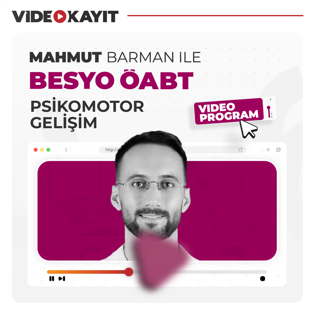 Besyo ÖABT Psikomotor Gelişim | Video Kayıt