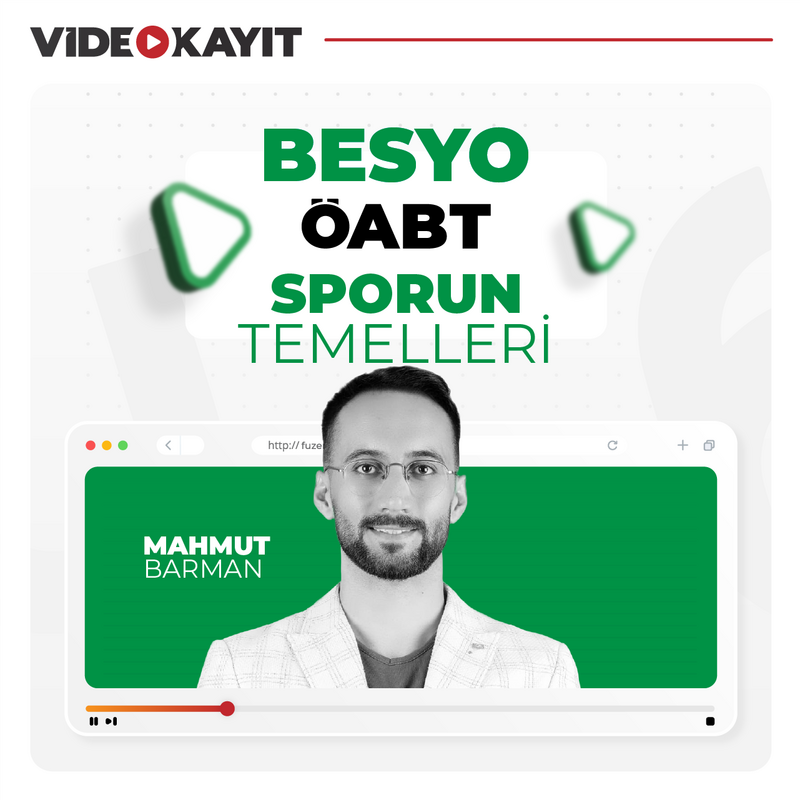 Farklı KPSS - Besyo ÖABT Sporun Temelleri | Video Kayıt