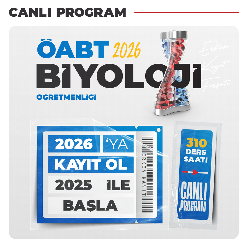 Biyoloji ÖABT 2026 | Canlı Program