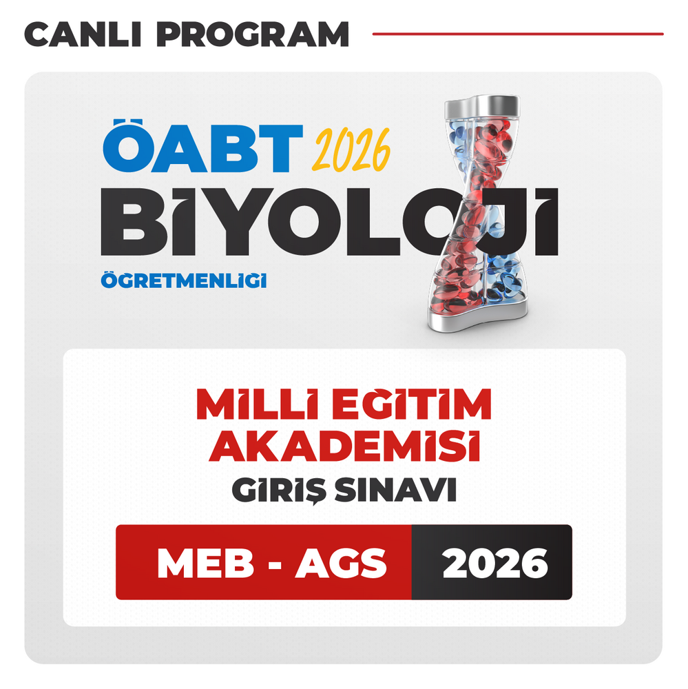 Biyoloji ÖABT + AGS 2026 | Canlı Program
