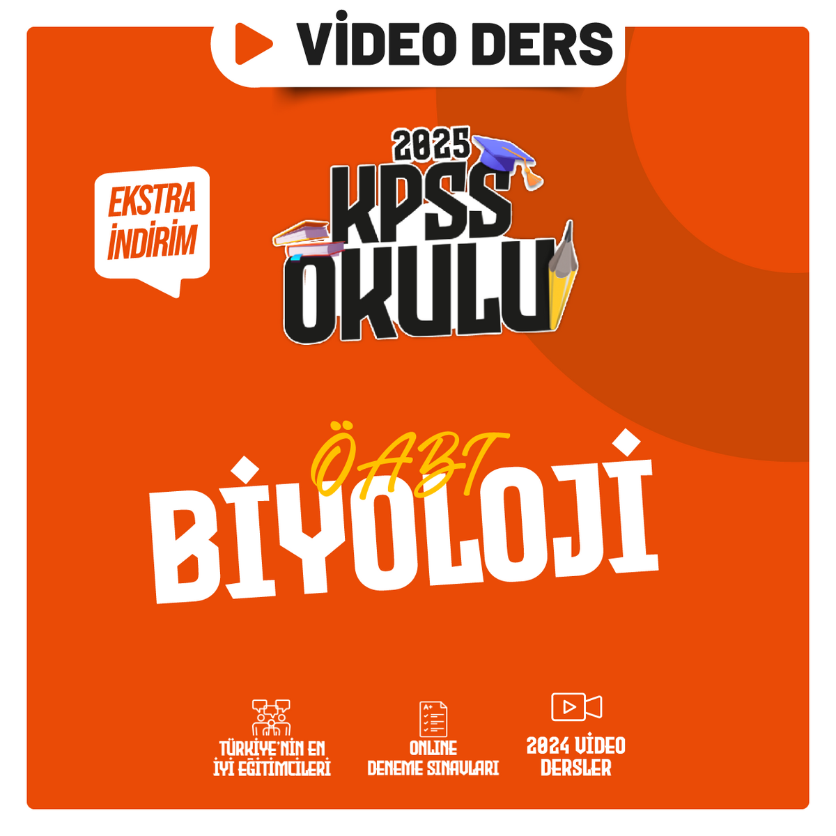 Biyoloji Öğretmenliği Öabt 2025 | Video Kayıt