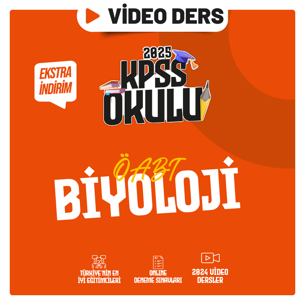 Biyoloji Öğretmenliği ÖABT 2025 | Video Kayıt