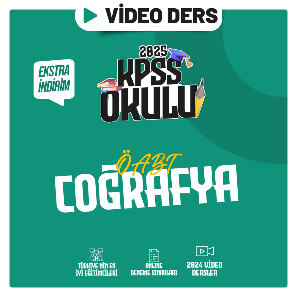 Coğrafya Öğretmenliği ÖABT 2025 | Video Kayıt