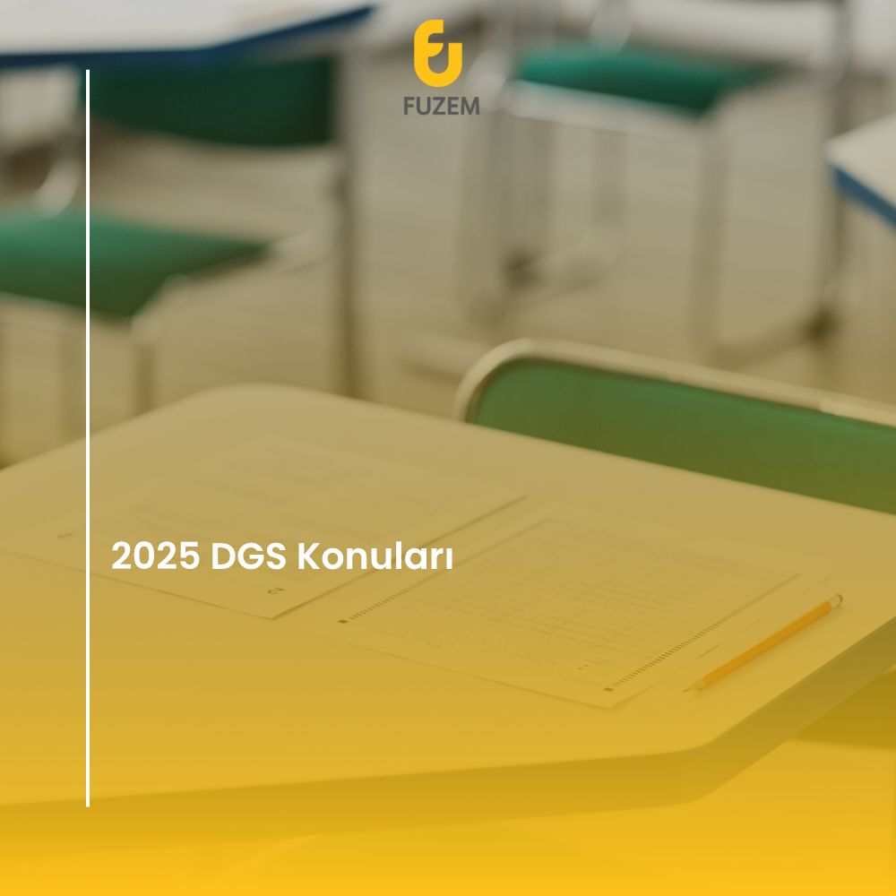 2025 DGS Konuları
