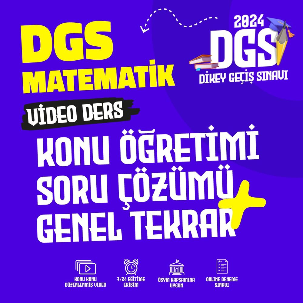 DGS 2024 Matematik | Video Ders