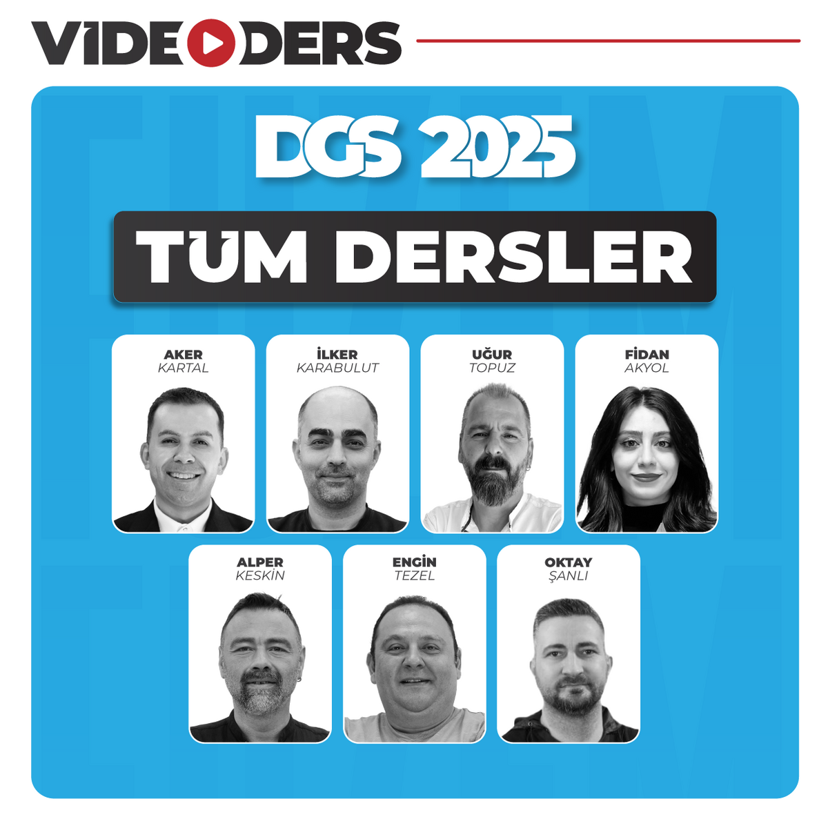 Dikey Geçiş Sınavı Dgs Tüm Dersler 2025 | Video Kayıt