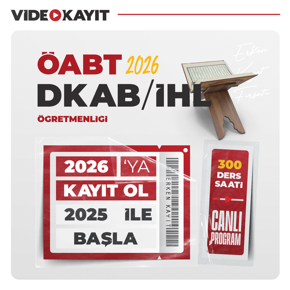 DKAB/İHL ÖABT 2026 | Video Kayıt