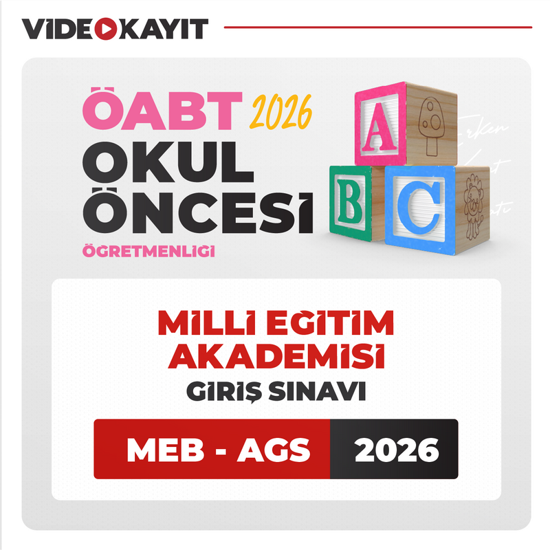 Farklı KPSS - Okul Öncesi ÖABT + AGS 2026 | Video Kayıt