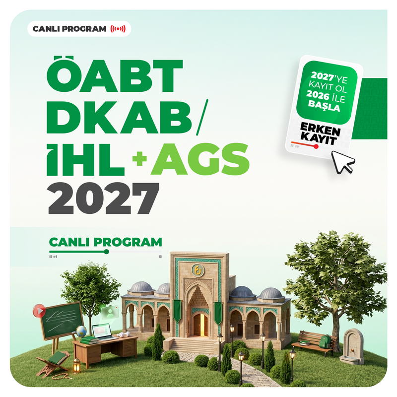 Farklı KPSS - DKAB/İHL ÖABT + AGS 2027 | Canlı Program