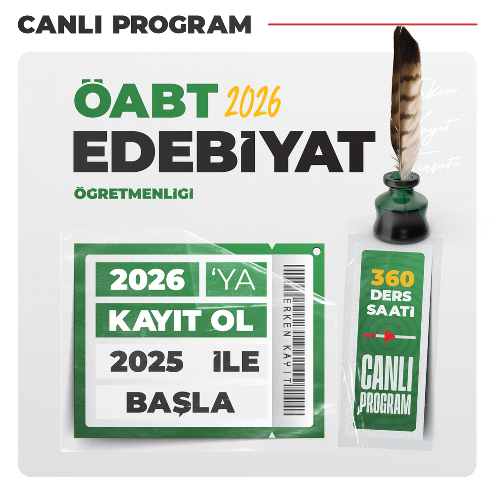 Edebiyat ÖABT 2026 | Canlı Program