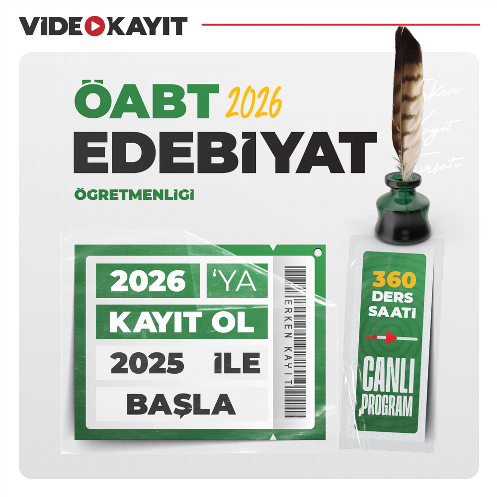 Edebiyat ÖABT 2026 | Video Kayıt