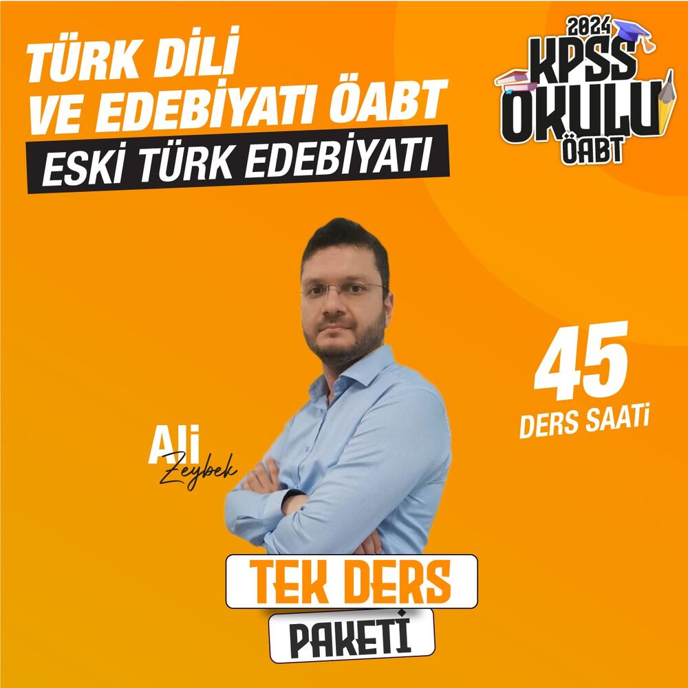Edebiyat ÖABT Eski Türk Edebiyatı | Video Ders