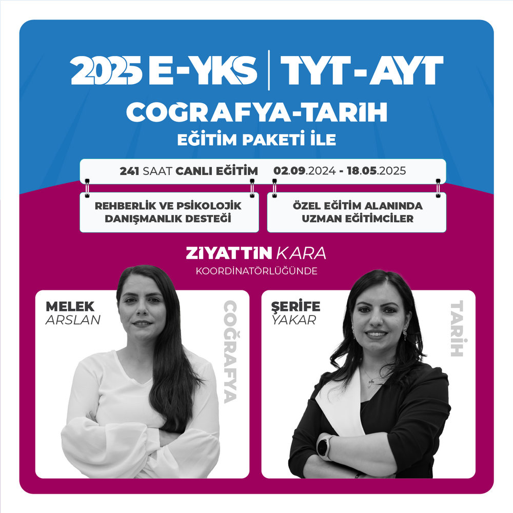 EYKS Tarih ve Coğrafya 2025 | Canlı Program