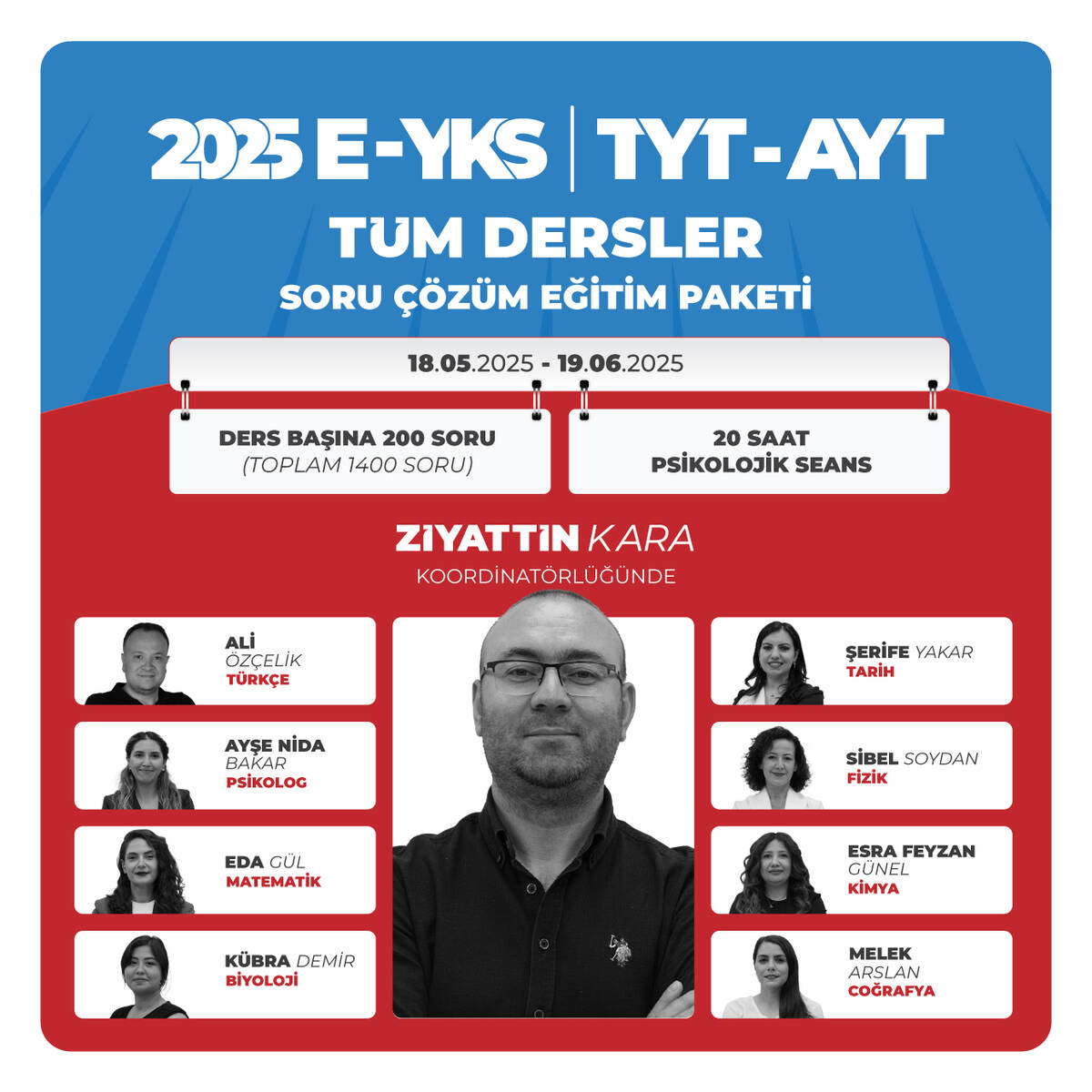 Eyks Tüm Dersler 2025 | Soru Çözüm Programı