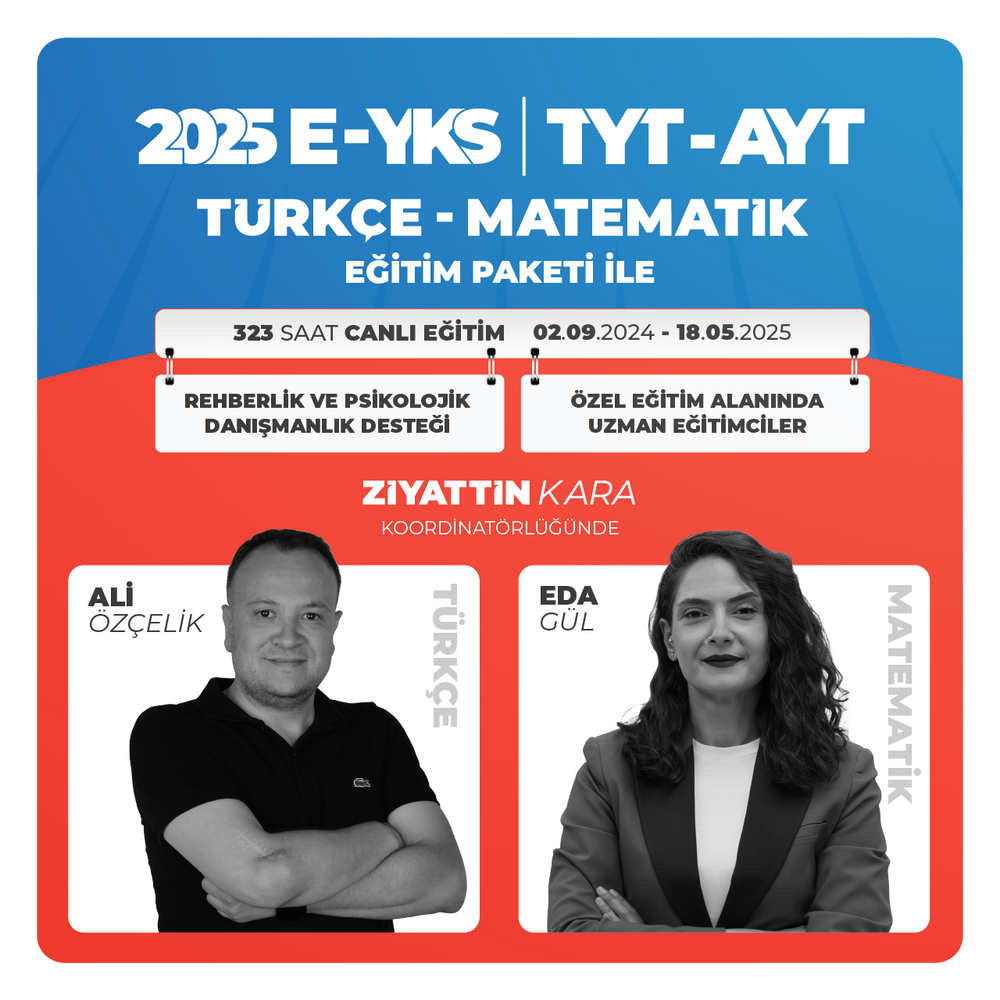 EYKS Türkçe ve Matematik 2025 | Canlı Program