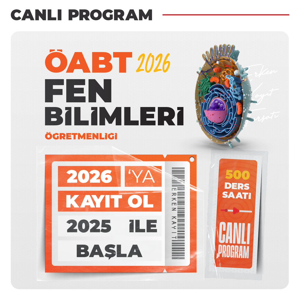 Fen Bilimleri ÖABT 2026 | Canlı Program