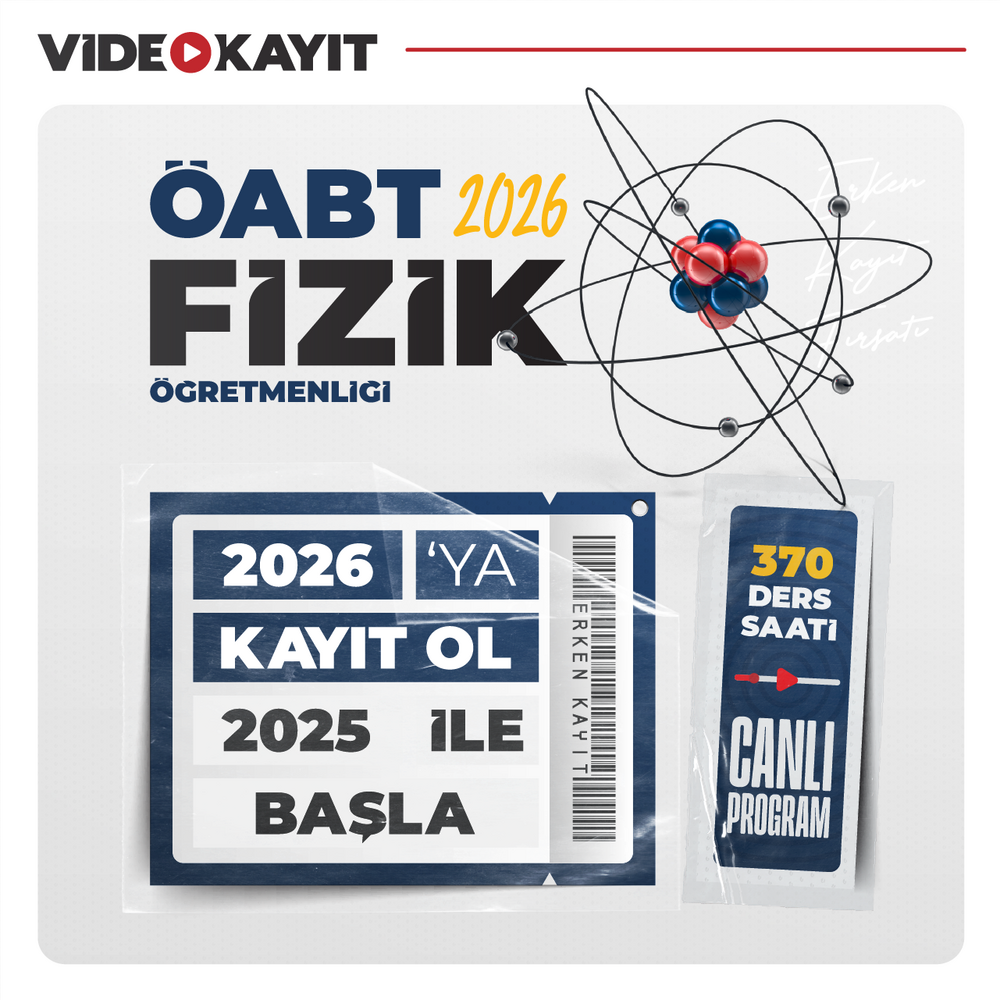 Fizik ÖABT 2026 | Video Kayıt
