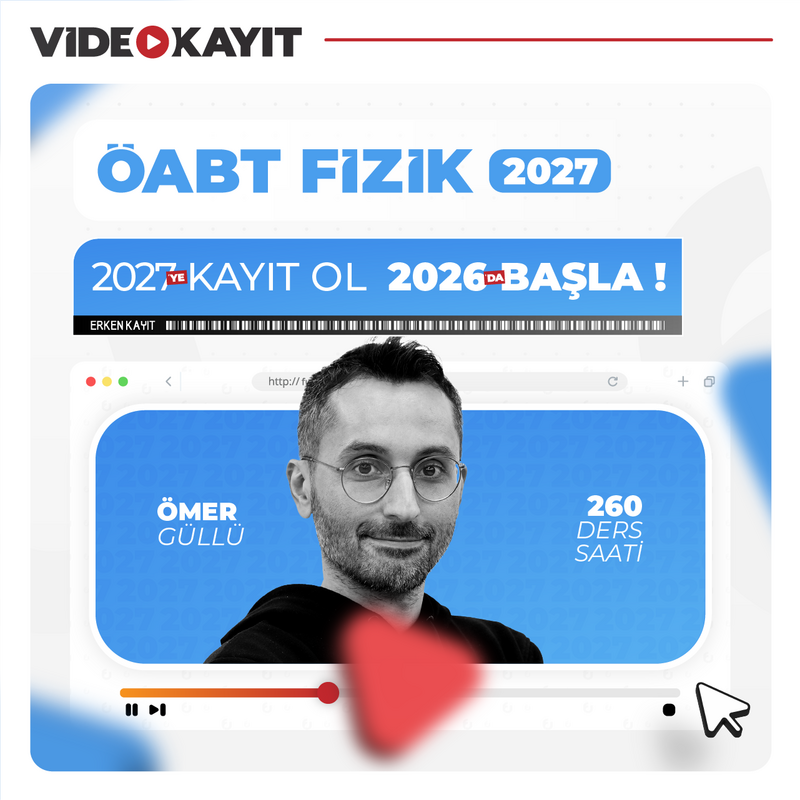 Farklı KPSS - Fizik ÖABT 2027 | Video Kayıt