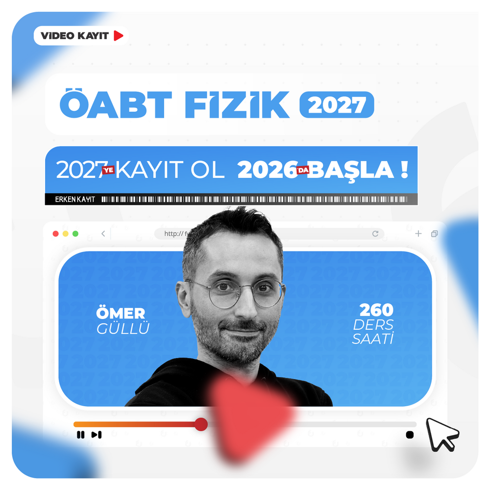 Fizik ÖABT 2027 | Video Kayıt